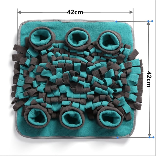 Dogs Snuffle Mat Pet Leak Food Anti Choking Mat Cat Dog Training Blanket Nose Work Toy Pet Slowing Feeding Intelligence Mat - Image 12