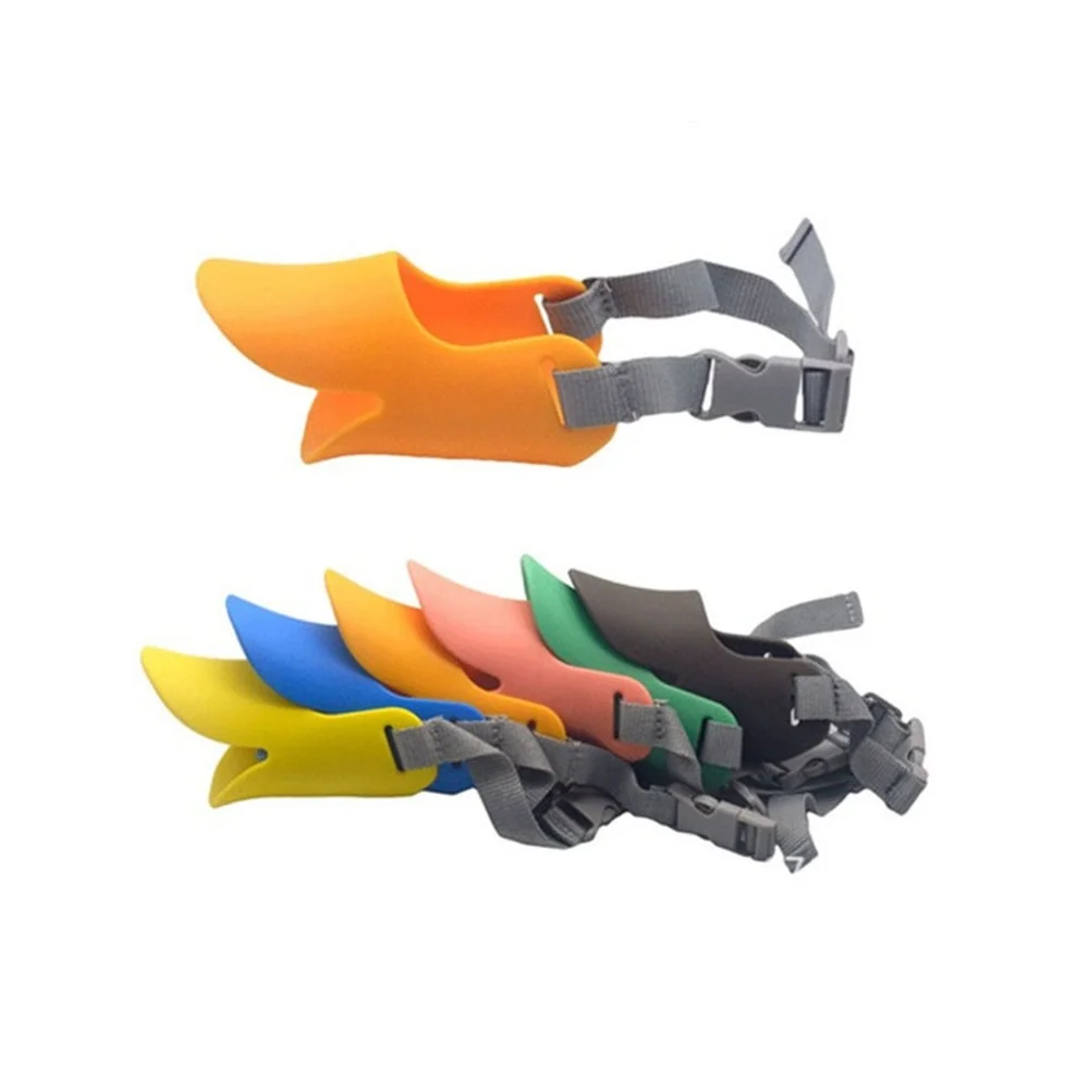 Dog Muzzle Silicone Duck Muzzle Mask for Pet Dogs Anti Bite Stop Barking Small Large Dog Mouth Muzzles Pet Dog Accessories - Image 4