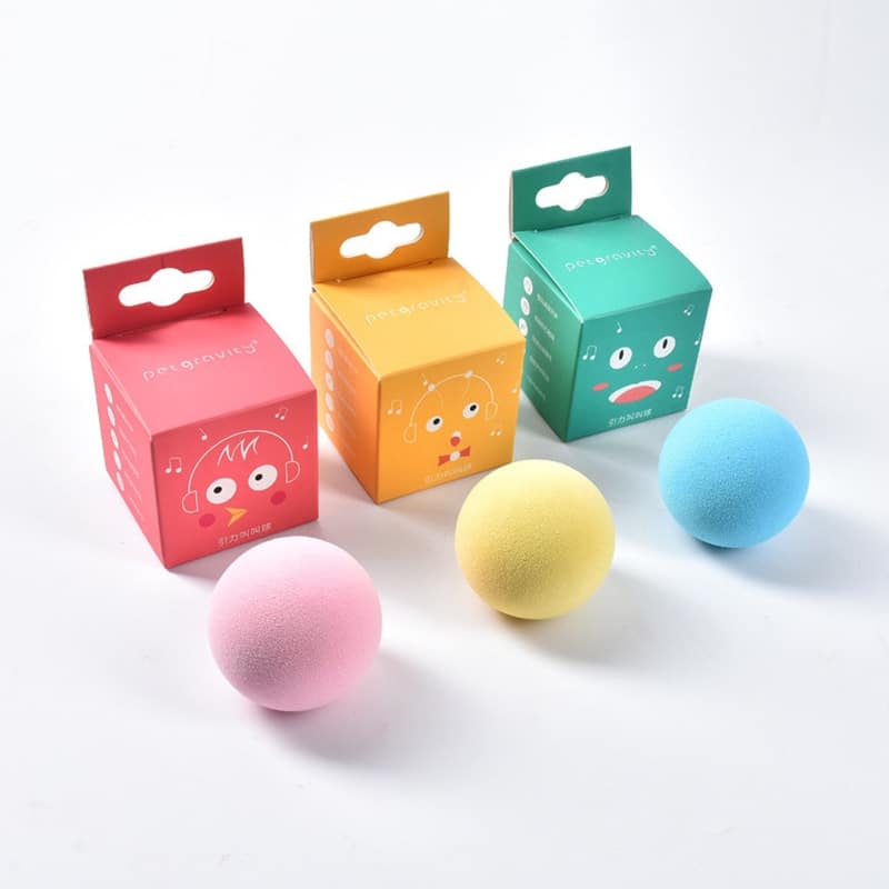 Smart Cat Toys Interactive Ball Plush Electric Catnip Training Toy Kitten Touch Sounding Pet Product Squeak Toy Ball Cat Supplie - Image 11