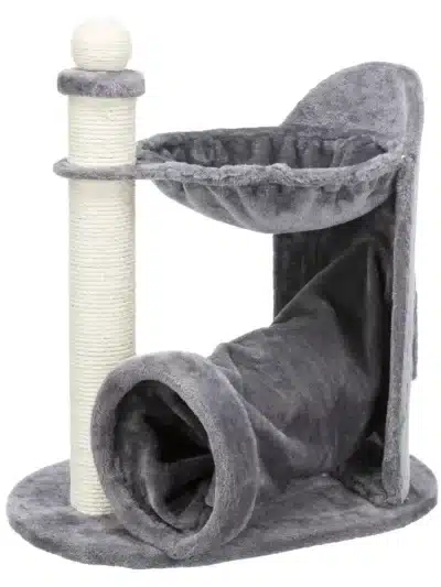 26.8" Cat Tree with Scratching Post & Hammock,