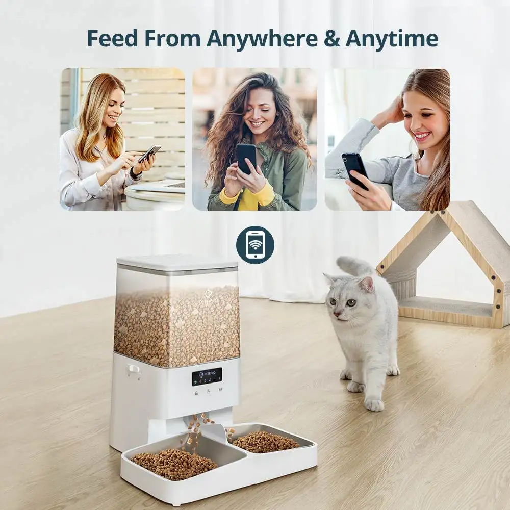 Wifi Smart Food Dispenser For Cats - Image 2
